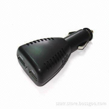 Dual USB Charger with 2A Fused Protection